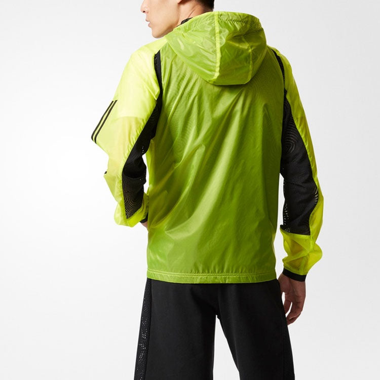 adidas neo Colorblock Casual Sports Jacket Green BR3694