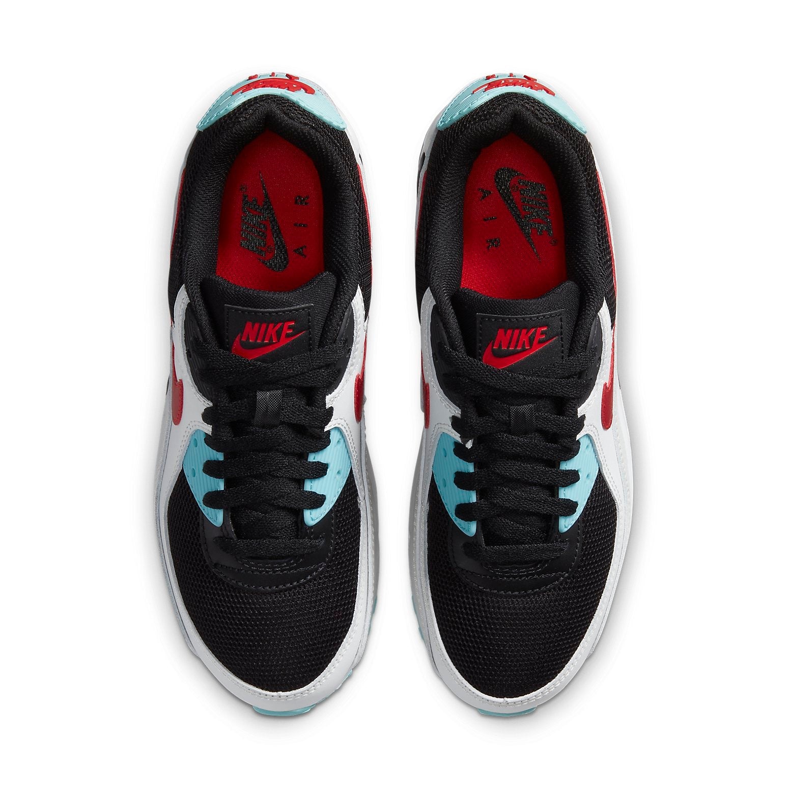 (WMNS) Nike Air Max 90 'Bleached Aqua Red' DA4290-100
