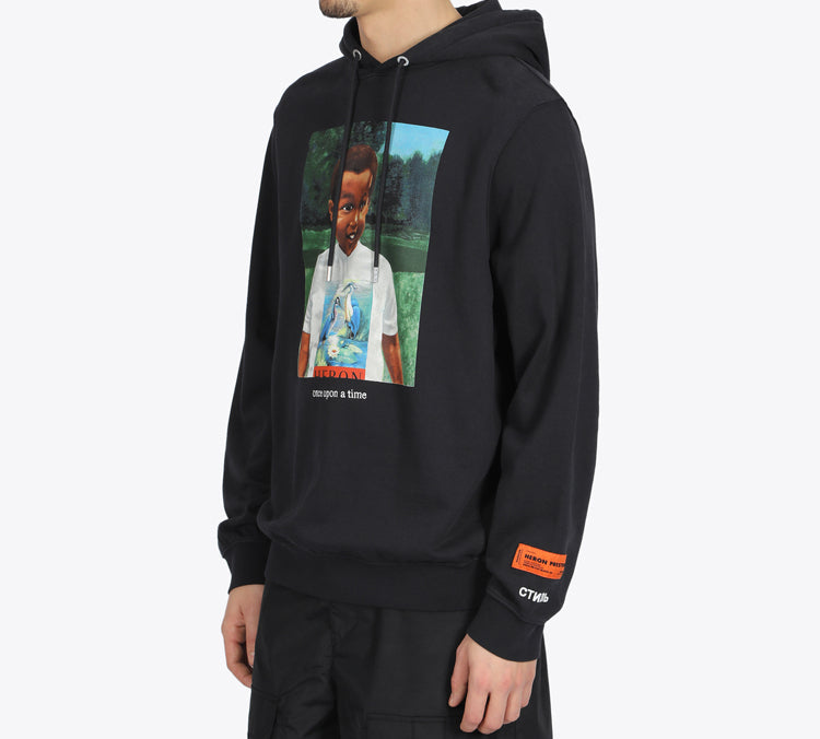 Men's HERON PRESTON Little Boy Printing Black HMBB007S208960191088
