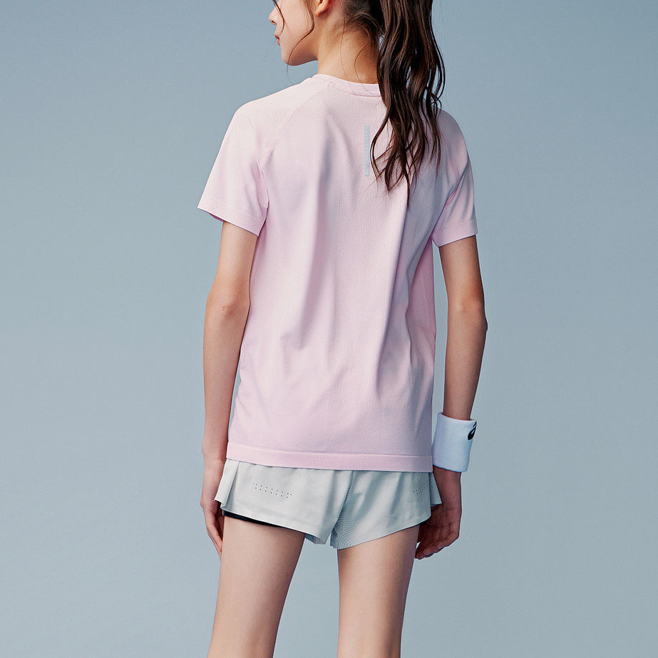(GS) ASICS T-Shirt 'Pink' 332241173024-0620