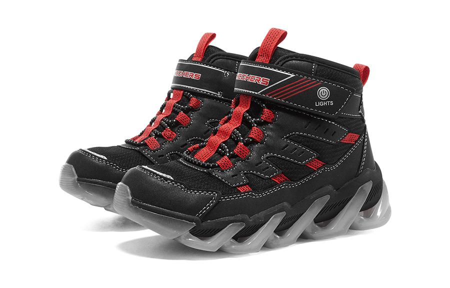 (GS) Skechers Mega Surge 'Black Red' 400131L-BKRD
