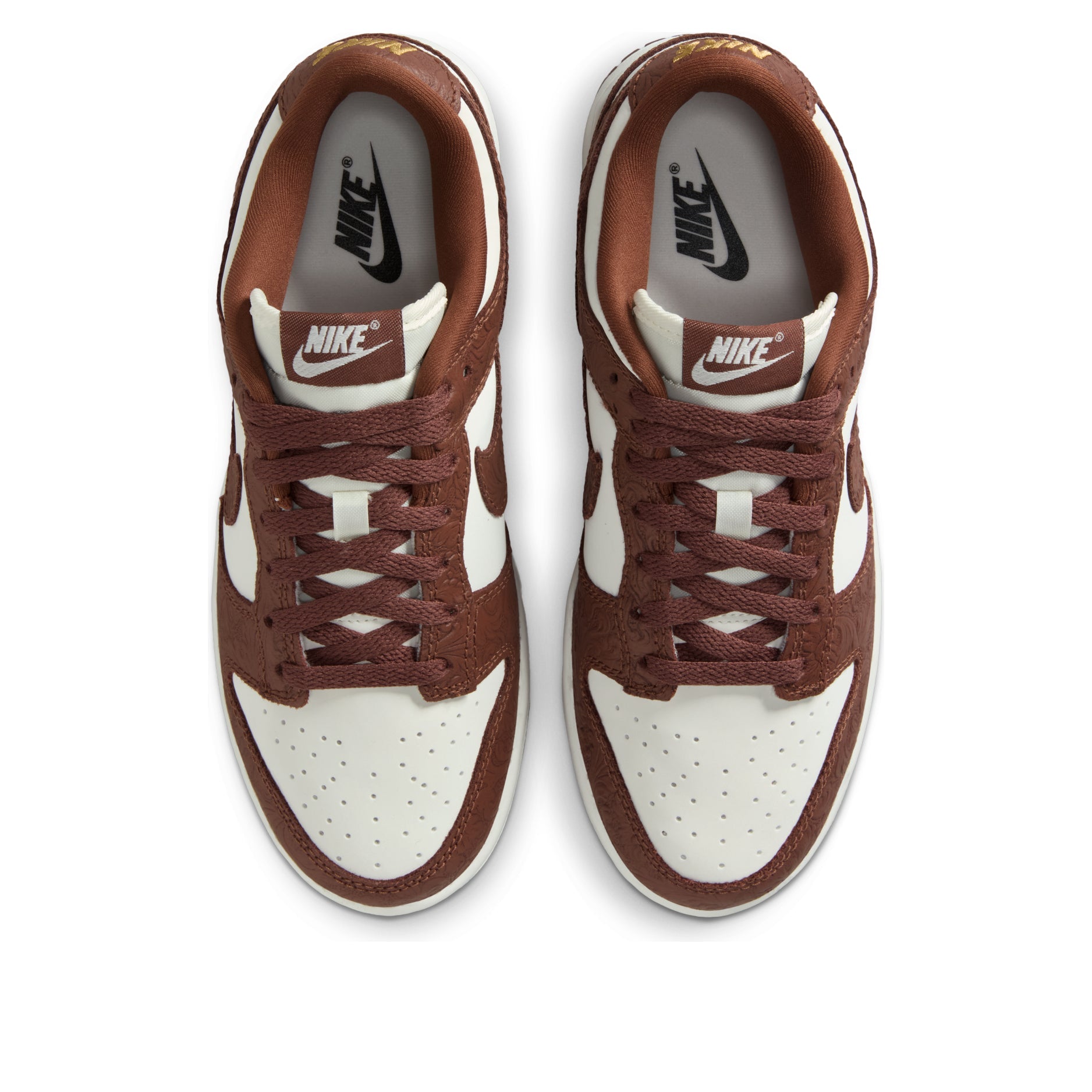 (WMNS) Nike Dunk Low 'Embossed Baroque Sail Fauna Brown' IF3944-100