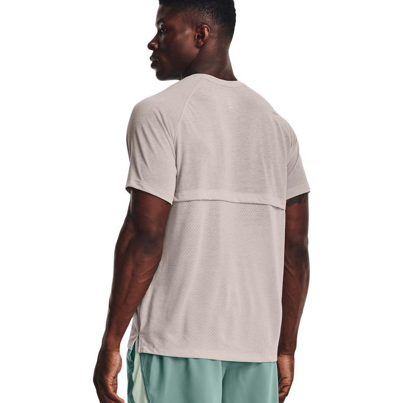 Under Armour Streaker Running T-Shirt 'Beige Grey' 1361469-592