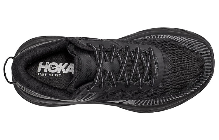 HOKA ONE ONE Bondi 7 Wide 2E 'Triple Black' 1110530-BBLC