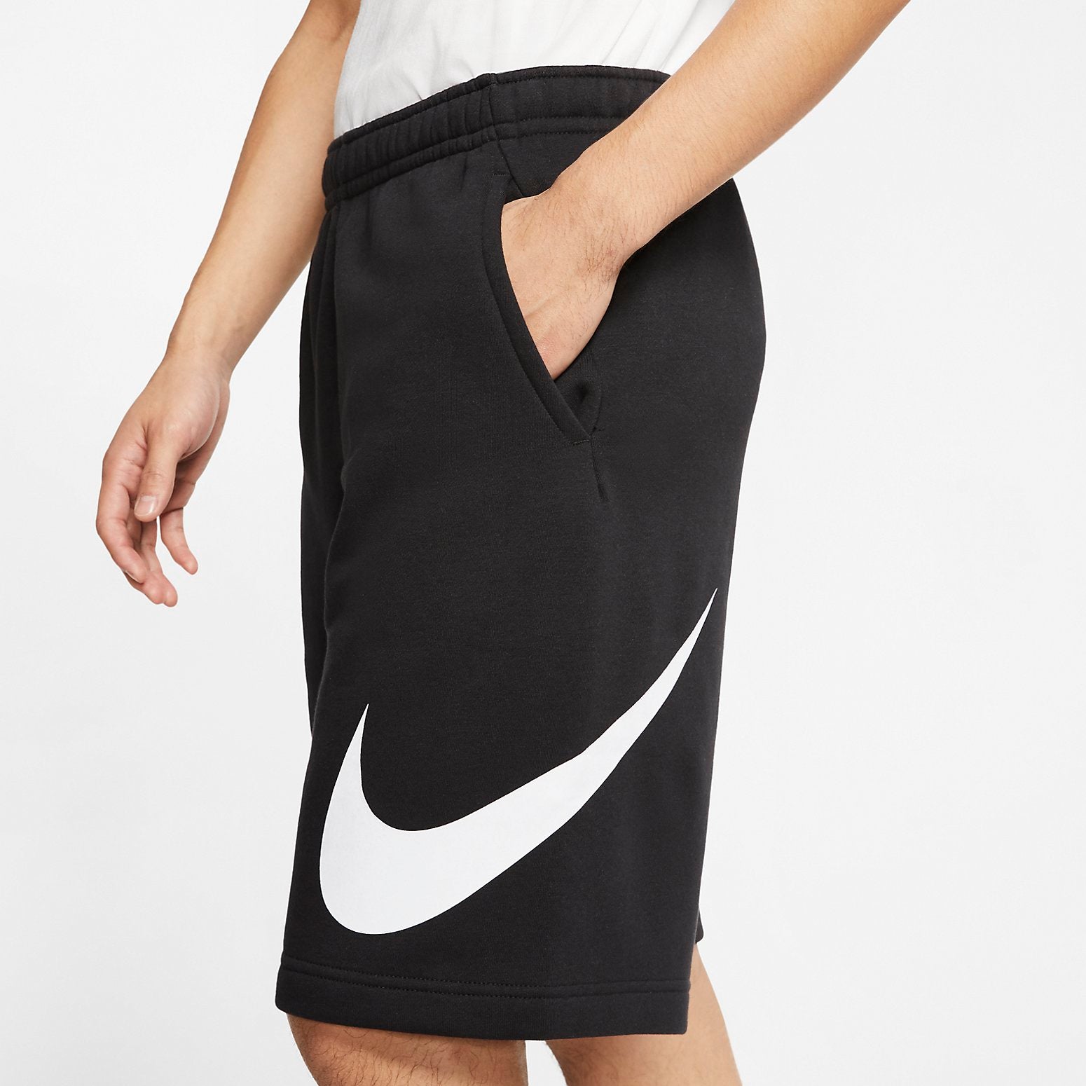 Nike NSW Club Graphic Shorts 'Black' BV2722-010