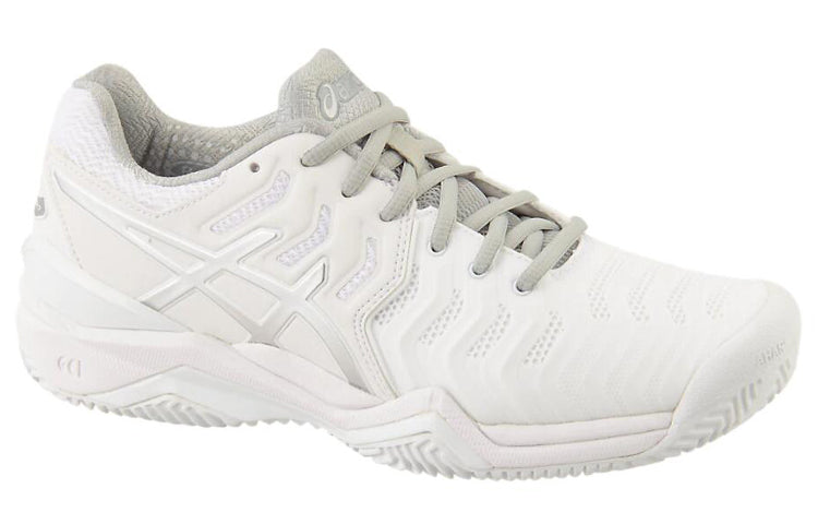 (WMNS) ASICS Gel-Resolution 7 Clay 'White Grey' E752Y-0193