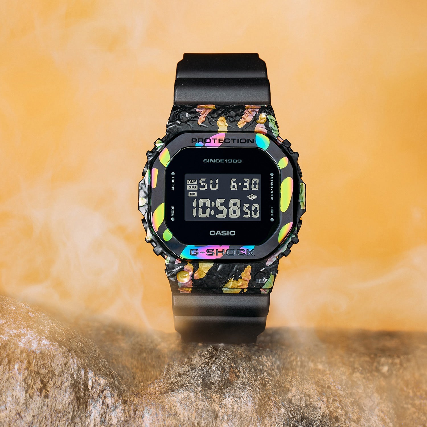 CASIO G-Shock Digital 'Black' GM-5640GEM-1PR
