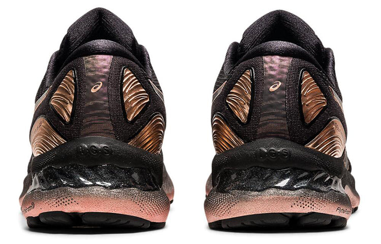 (WMNS) ASICS Gel-Nimbus 23 Platinum 'Black Rose Gold' 1012B013-001