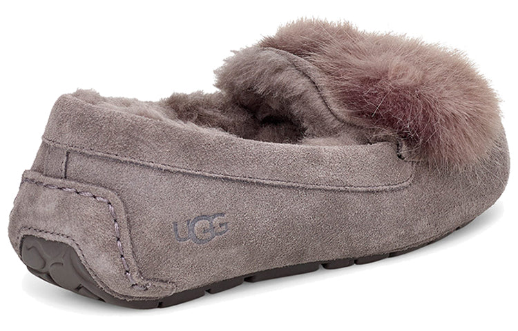 (WMNS) UGG Holiday Ansley Puff Bow 'Grey' 1103858-CHRC