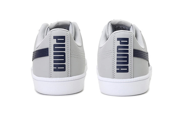 PUMA Baseline Gray White Black Casual Skate Shoes 'Grey White Black' 372605-10