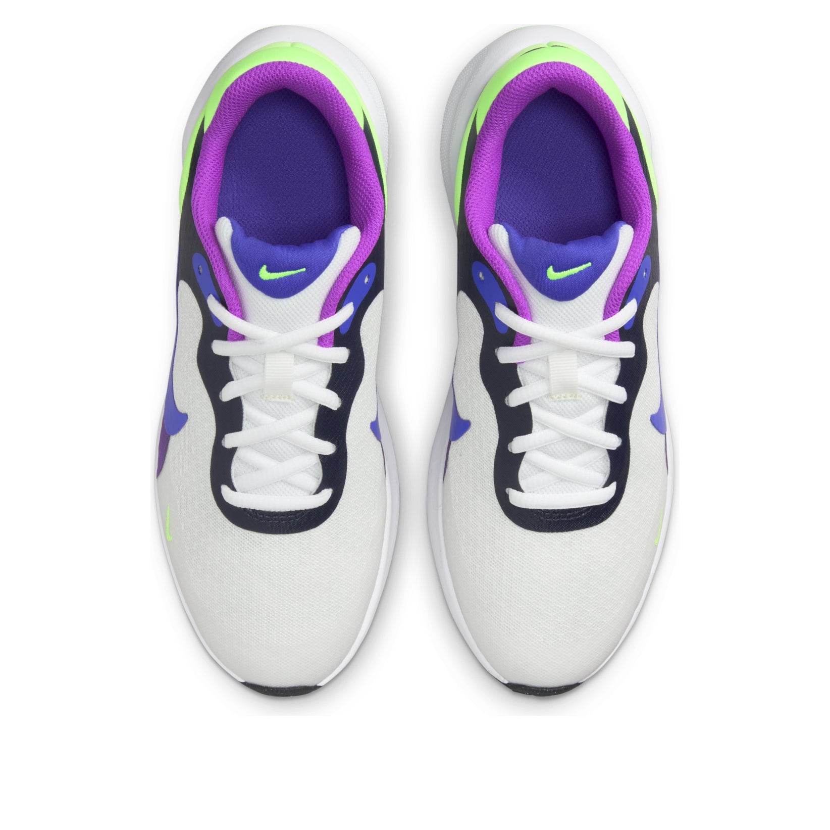 (GS) Nike Revolution 7 Shoes 'White Fuchsia Dream Green' FB7689-100