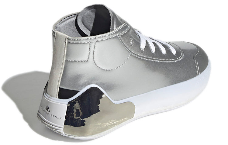 (WMNS) adidas by Stella McCartney Treino Mid-Cut Shoes 'Silver Metallic' H00019