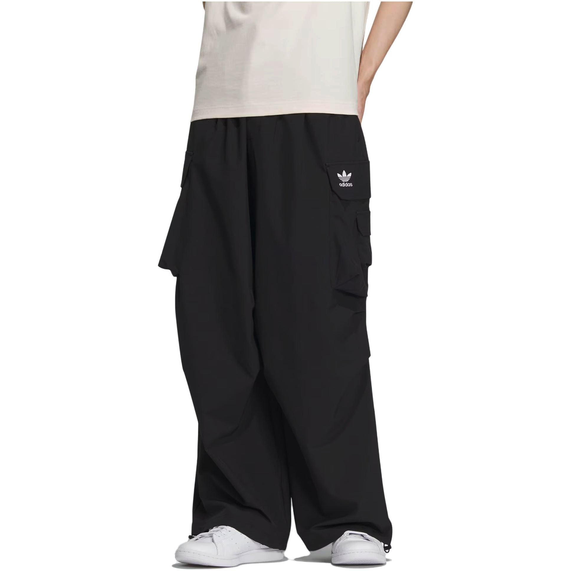 adidas originals Logo Cargo Pants 'Black' IY9495