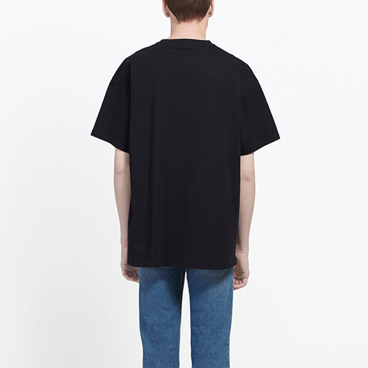 Balenciaga Interlocked BB Regular Fit T-shirt 'Black' 578139TEV481361