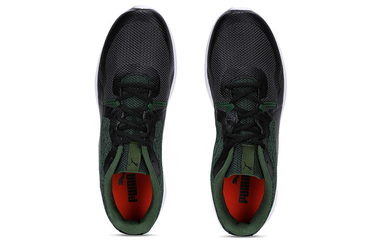 PUMA Pacer Wave Idp Low Running Shoes Black/Green 369708-06