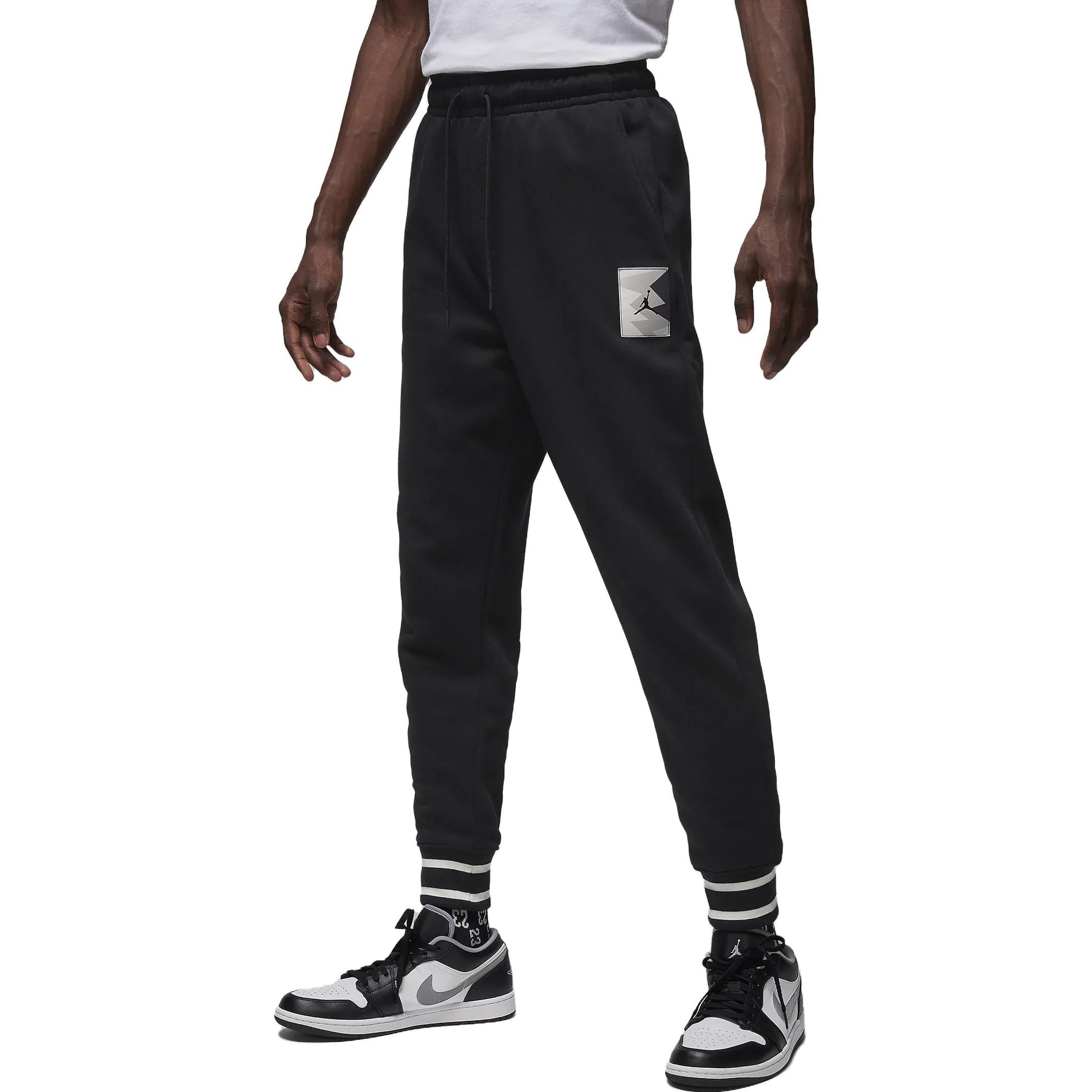 Air Jordan MVP Logo Sweatpants 'Black' FD7858-010