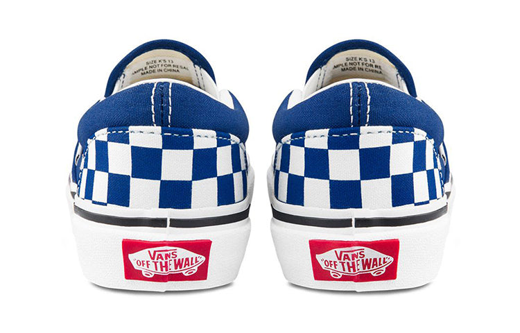 (PS) Vans Classic Slip-On Checkboard 'Blue White' VN0A4BUT2J8