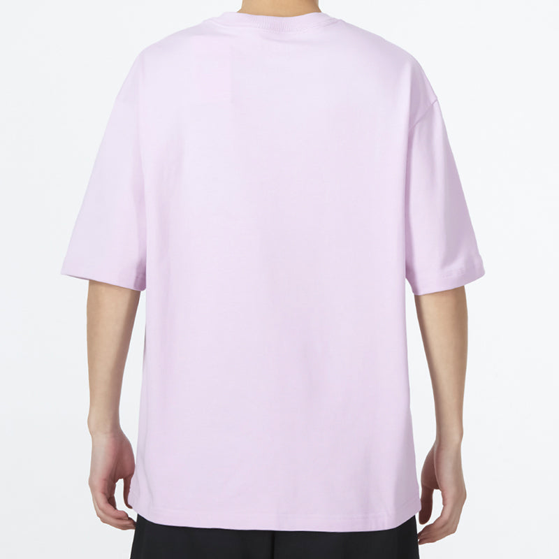 Air Jordan Essentials Pattern Printing Round Neck Tee 'Lilac' DO8897-530