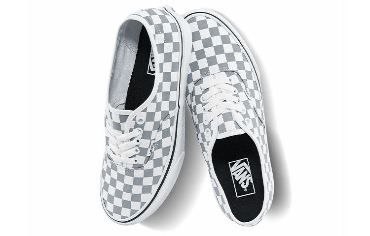 Vans Authentic Low Tops Casual Skateboarding Shoes Unisex Gray White VN0A5KRDB9J