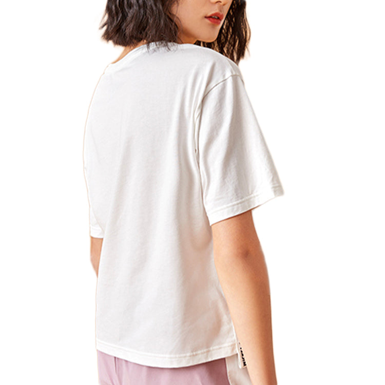 Li-Ning x Disney Crossover Loose Casual Sports Short Sleeve White ATSQ114-5