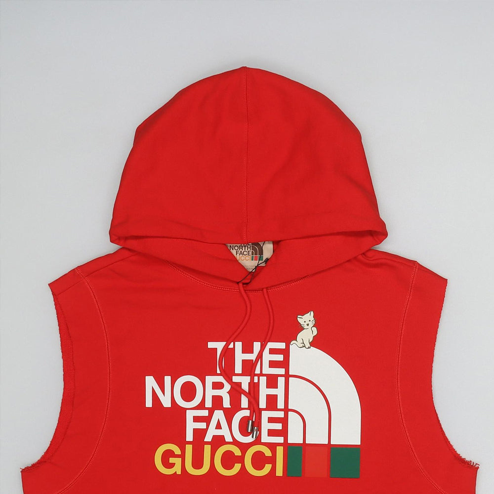 Gucci x The North Face Sleeveless Sweatshirt 'Green' 663243-XJDW2-3450