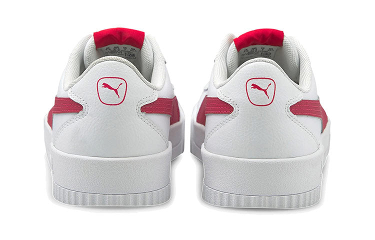 (WMNS) PUMA Carina Crew White/Red 374903-04