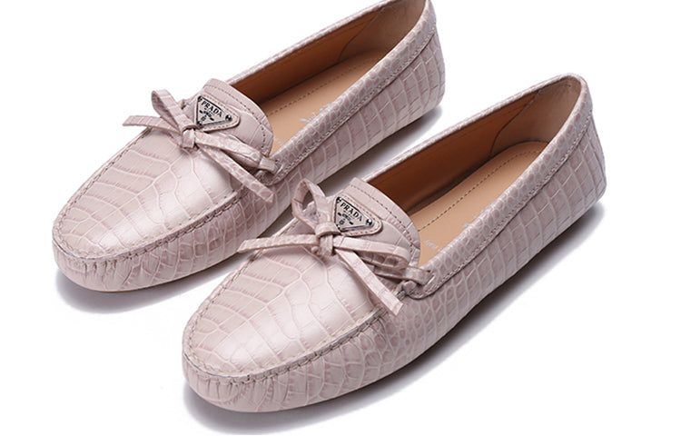 (WMNS) PRADA Saffiano Leather Driving Loafers 'Pink' 1DD071_1U5_F0236_F_005
