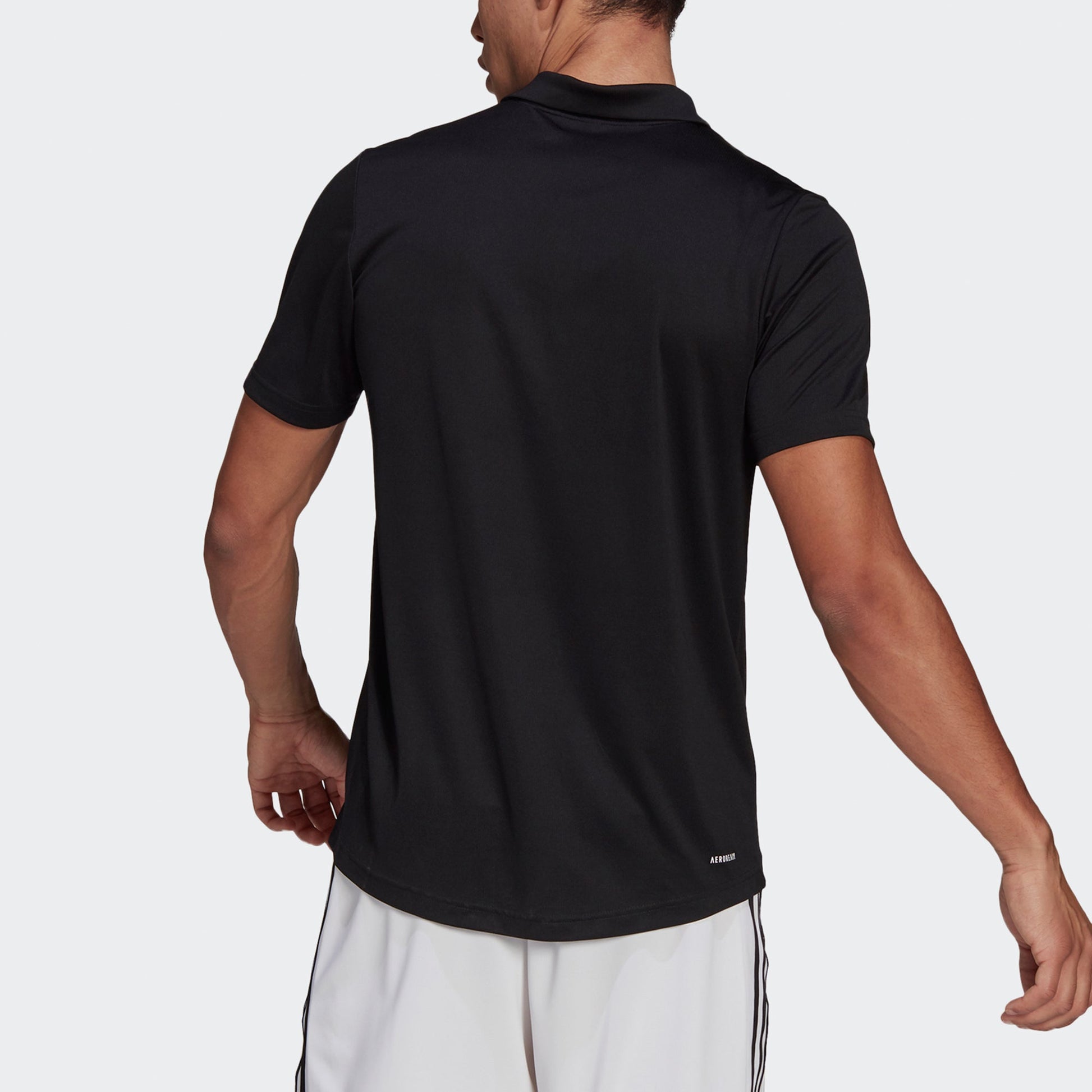 adidas M Pl Ps Training Sports Breathable Short Sleeve Polo Shirt Black GM2134