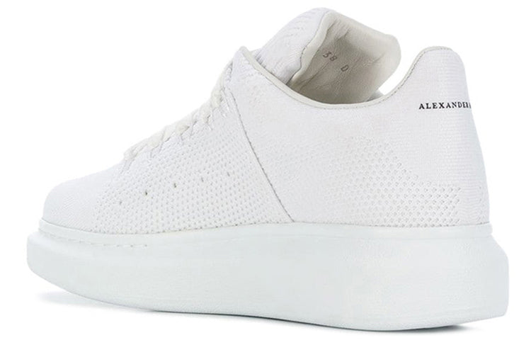 (WMNS) Alexander McQueen Oversized Mesh Sneaker 'Pure White' 533699W4I909000