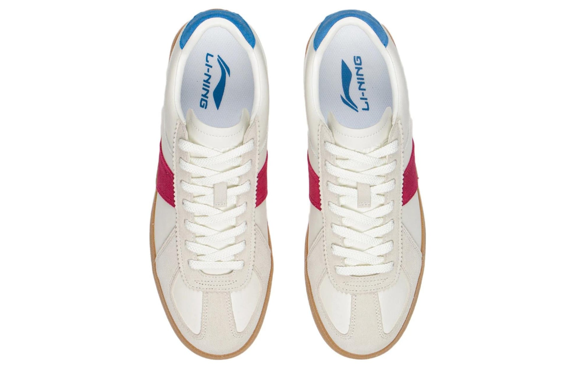 (WMNS) Li-Ning Skateboarding Low 'White Red' AGCS290-3