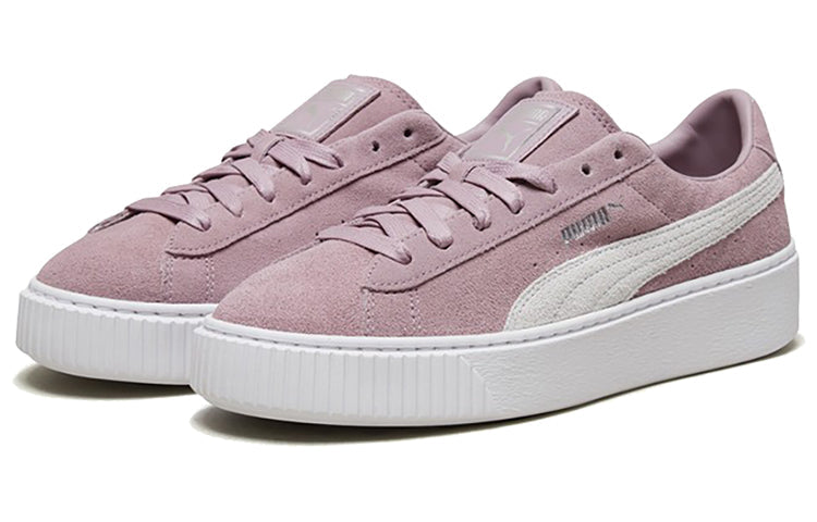 (WMNS) PUMA Suede Platform 'Elderberry' 362223-11