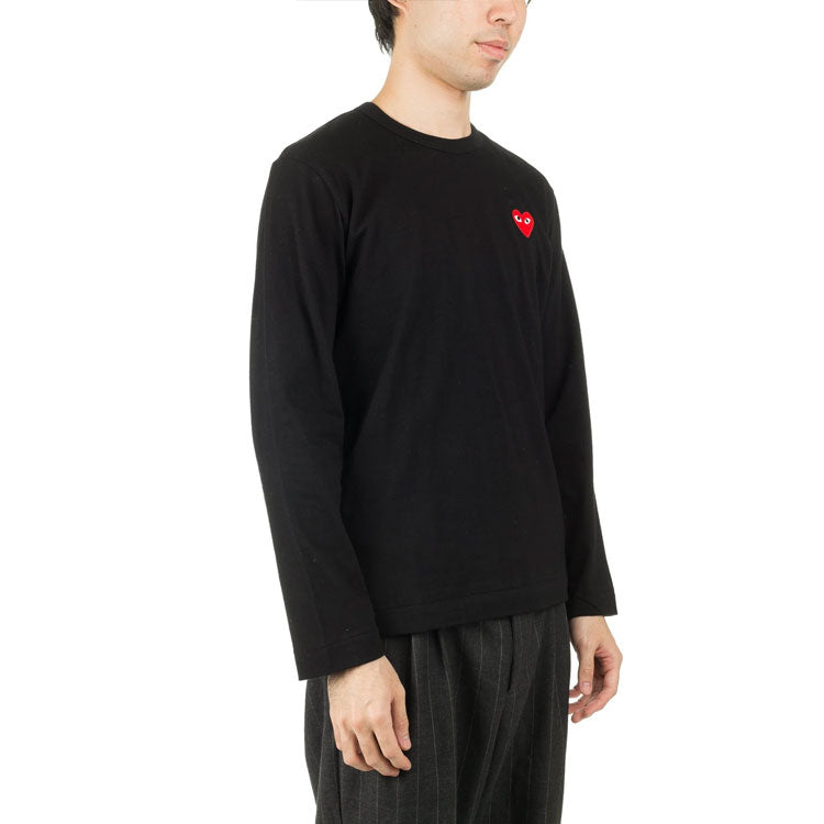 COMME des GARCONS PLAY Long-Sleeve T-Shirt 'Black' AZ-T118-051-1