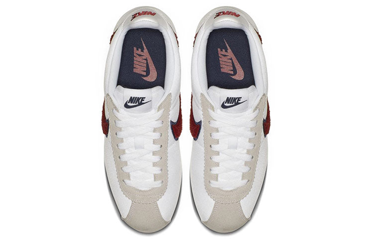 (WMNS) Nike Classic Cortez PRM 'White Red Crush' 905614-103