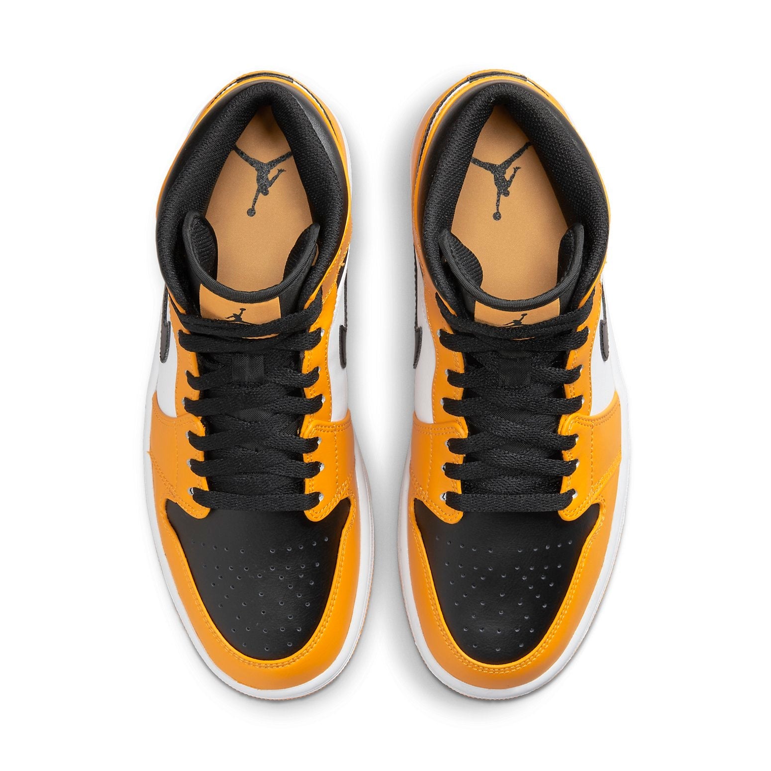 Air Jordan 1 Mid 'Reverse Yellow Toe' 554724-701