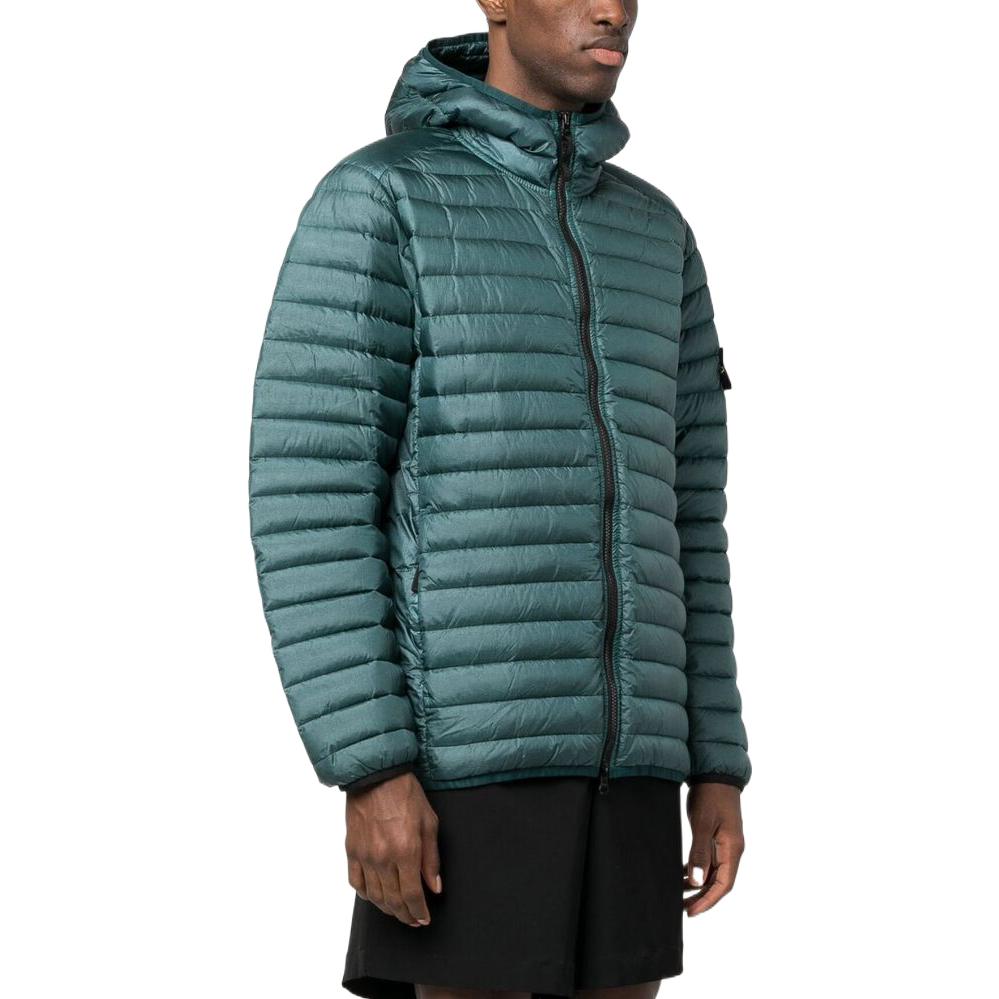 STONE ISLAND Packable Loom Woven Chambers R-Nylon Down-TC Jacket 'Green' 781540324-V0053