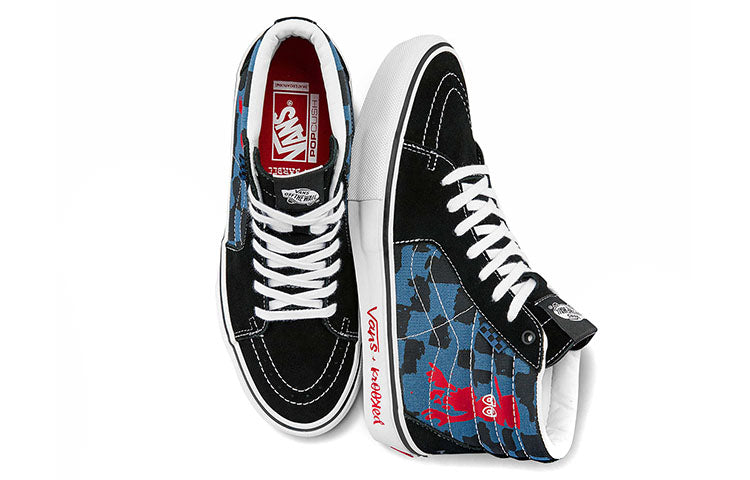Vans Krooked x Skate SK8-HI 'Natas For Ray Barbee' VN0A5FCCAPG