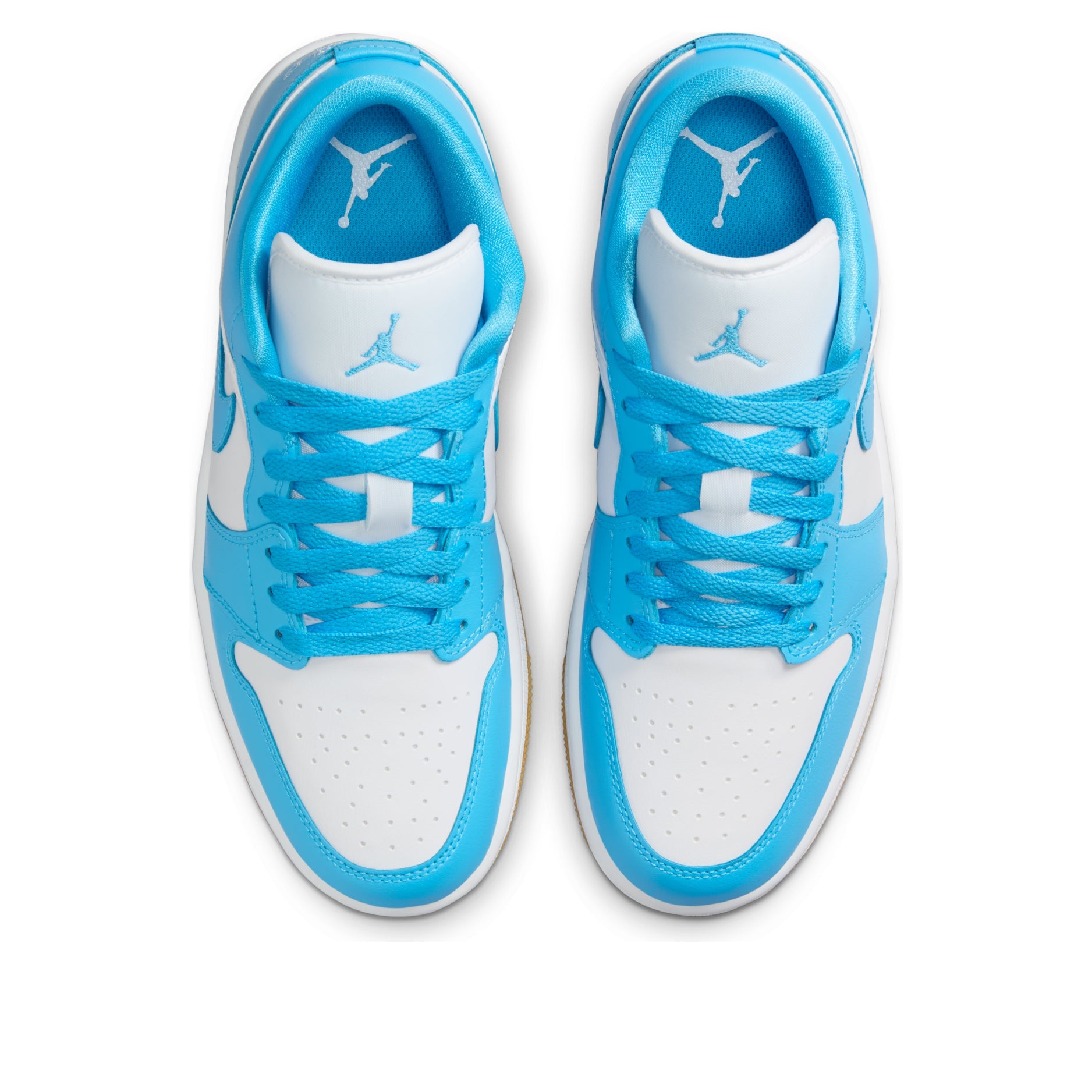 (WMNS) Air Jordan 1 Low 'White Dark Powder Blue' DC0774-104