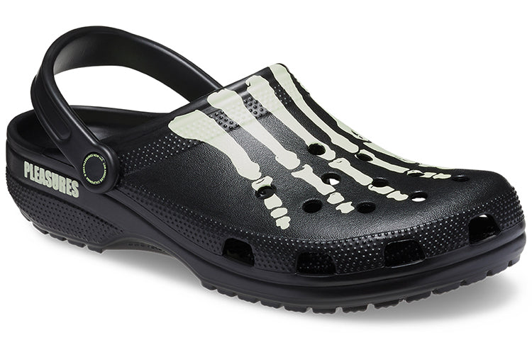 Crocs Pleasures x Classic Clog 'Skeleton - Glow in the Dark' 208267-001