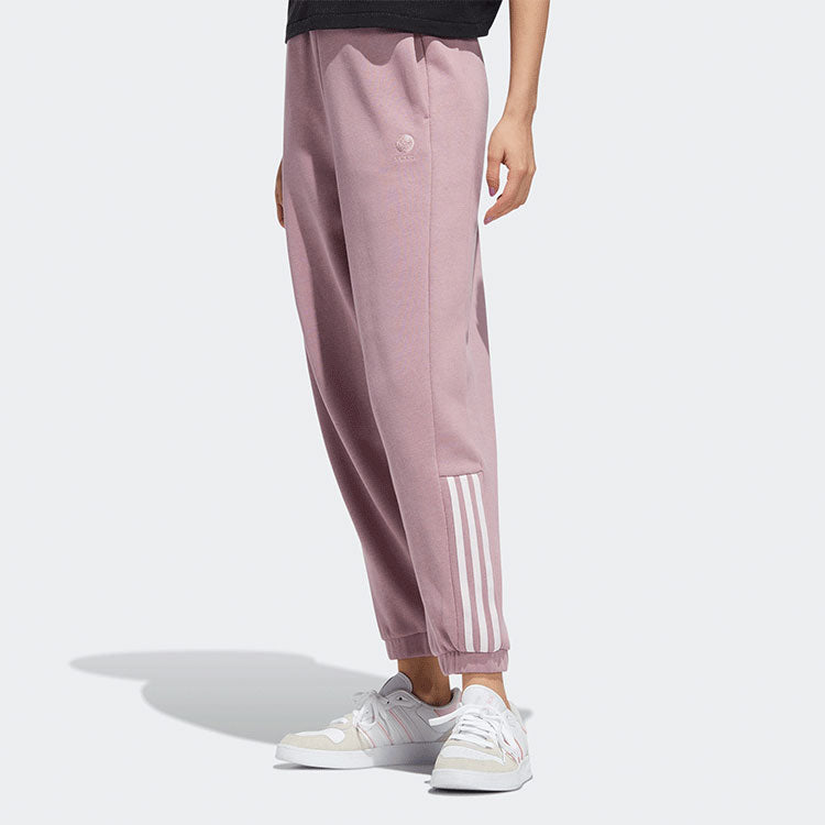 (WMNS) adidas Neo JAN Pants 'Pink White' HF7296