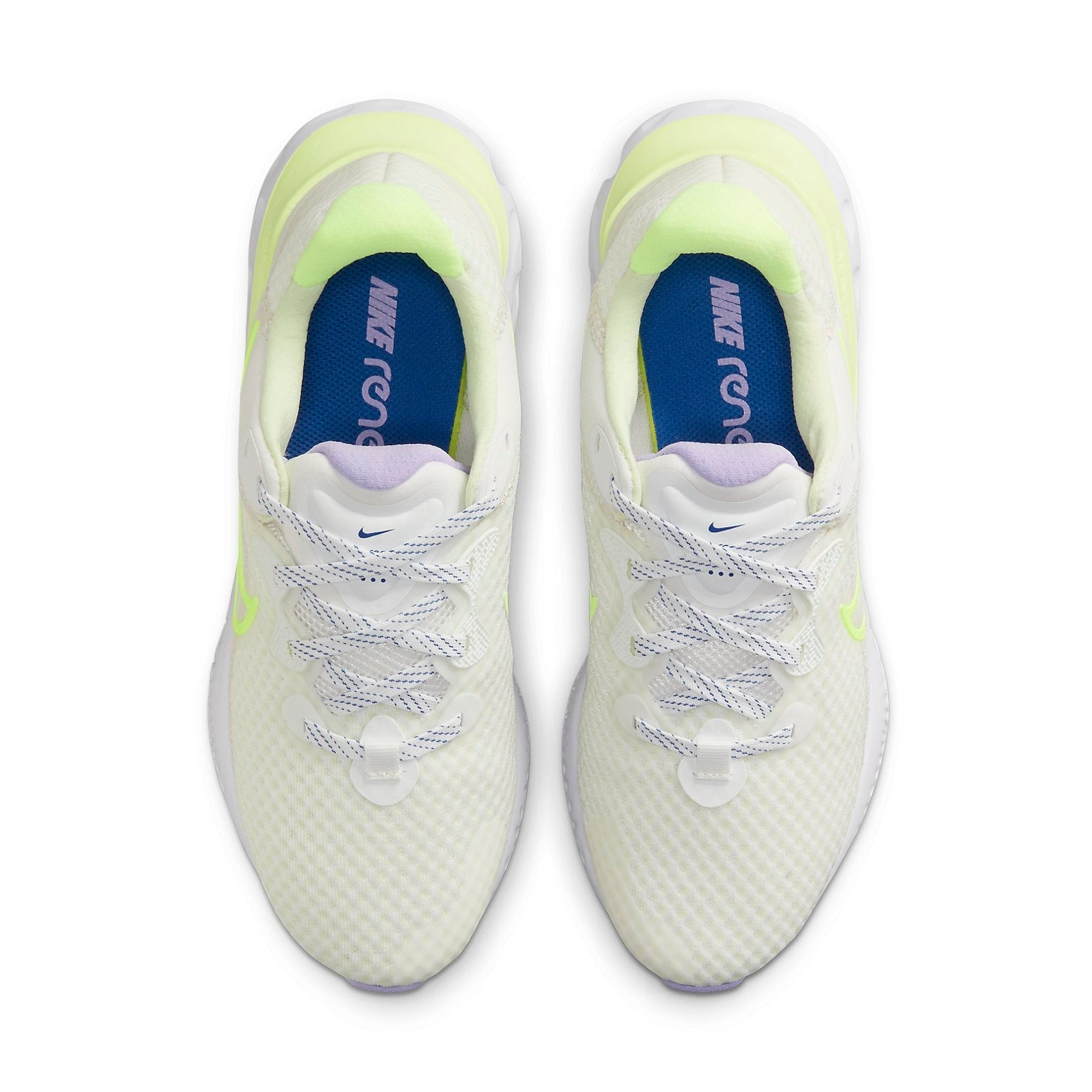 (WMNS) Nike Renew Run 2 Sneakers White/Yellow CU3505-104