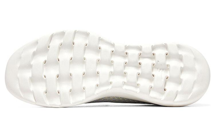 (WMNS) Skechers Go Walk Joy 'Sensational Day - Light Grey Yellow' 124199-LGYL