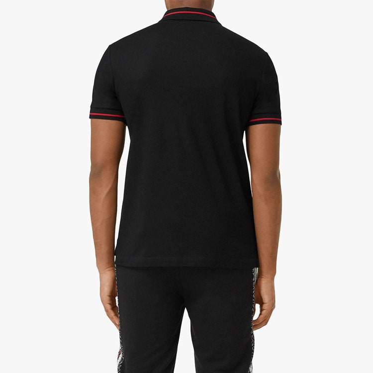 Burberry Short Sleeves Polo Shirt 'Black' 80259721