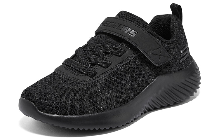 (GS) Skechers Lil Bobs Sport Squad Charm League Trainers 'Core Black' 403744L-BBK