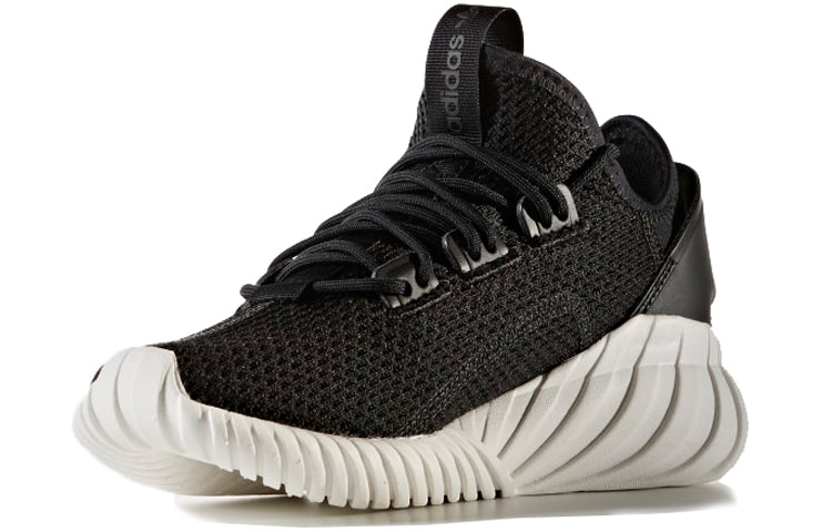 (GS) adidas Tubular Doom Sock Primeknit J 'Core Black' BZ0332