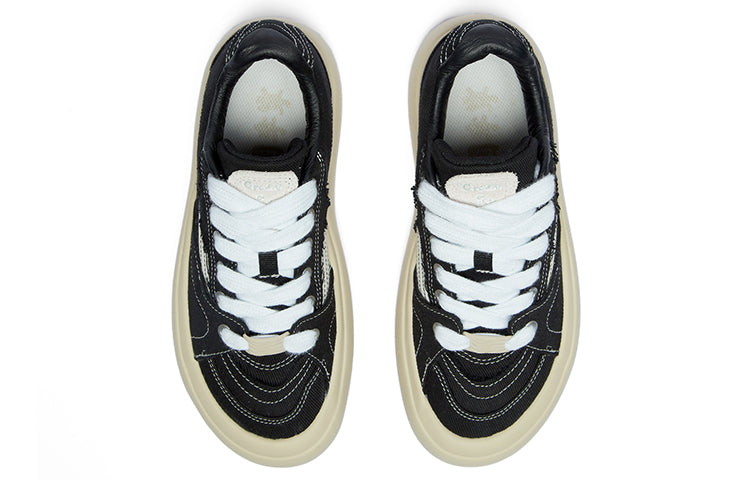 (WMNS) Li-Ning Puff Platform 'Black Beige' AZGT026-5