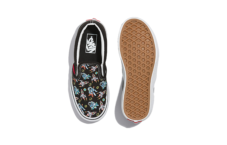 (PS) Vans Classic Slip-On Shoes 'DJ Rocket Jam Black' VN0A5KXMBOV