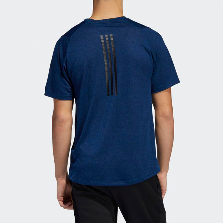 adidas Round Neck Short Sleeve Blue EB8047