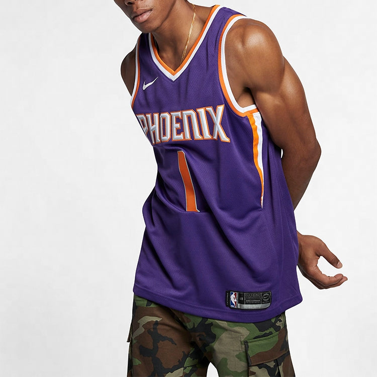 Nike Devin Booker Maillot Icon Edition Swingman Phoenix Suns Purple 864503-568