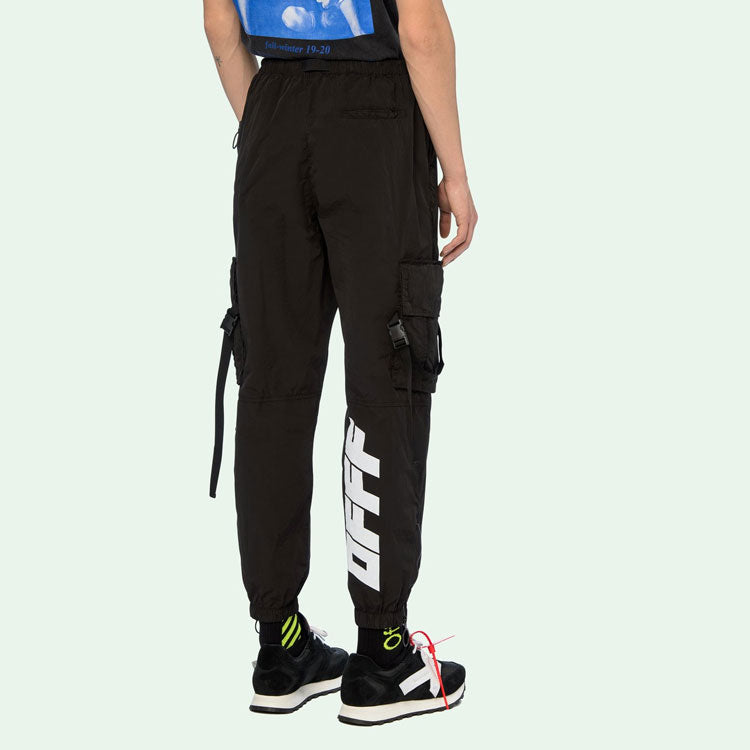 Off-White FW19 c/o Virgil Abloh Pants Men Black OMCF004F19F010201001
