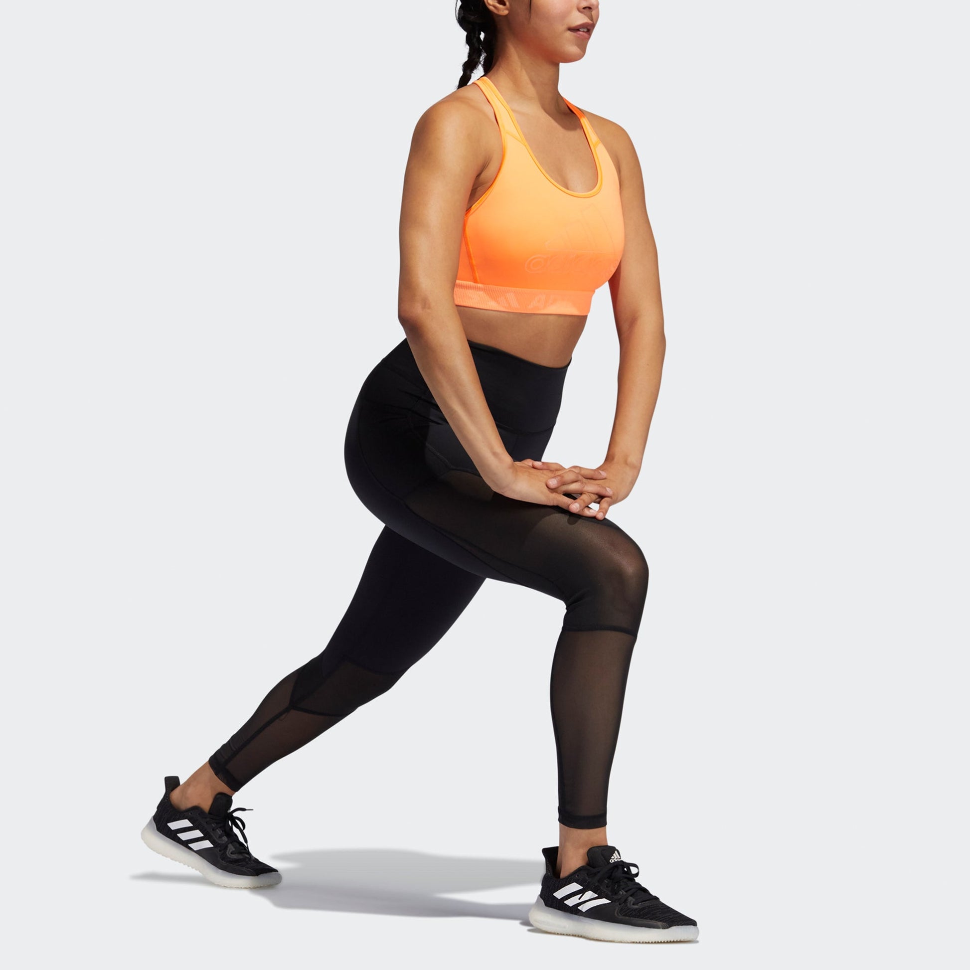 (WMNS) adidas Bt 2.0 Sumr 78t Mesh Tights Black GM2799